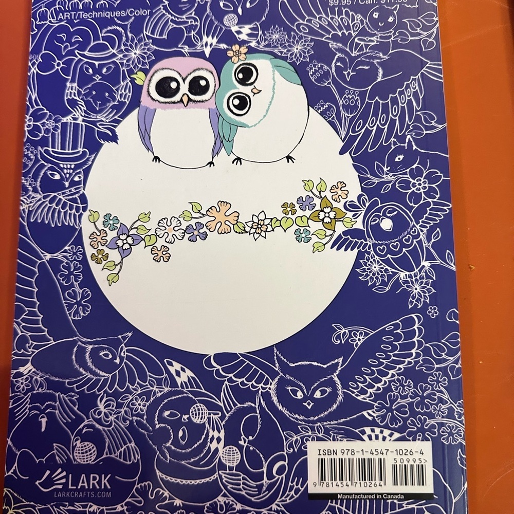 A Million Owls Coloring Book - Multicolor - Picture 3 of 3